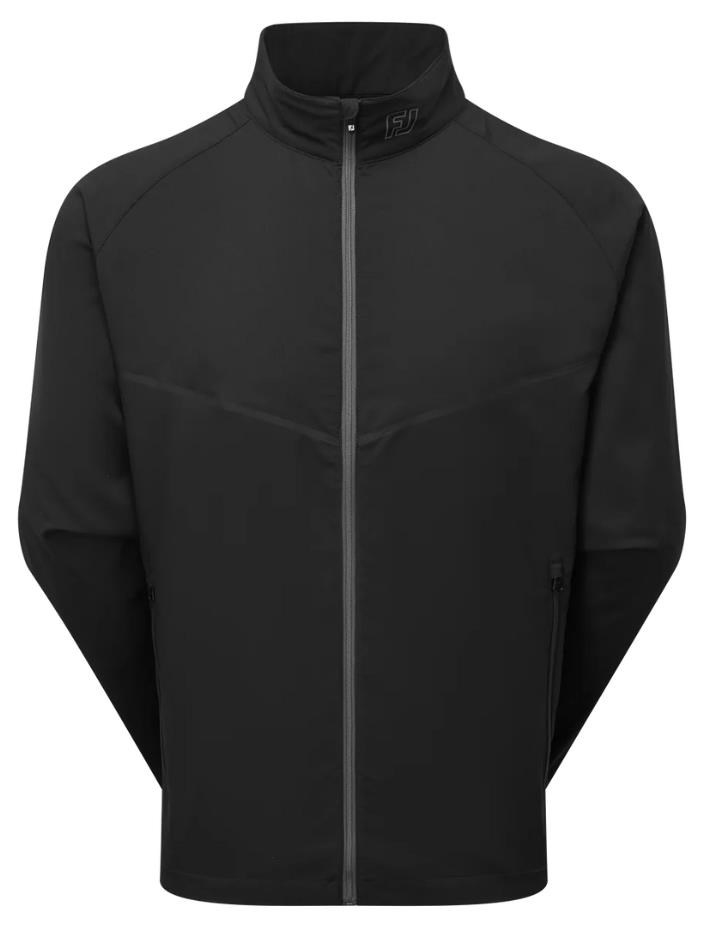 FootJoy Full-Zip Zephyr Windshirt Herrenjacke, schwarz