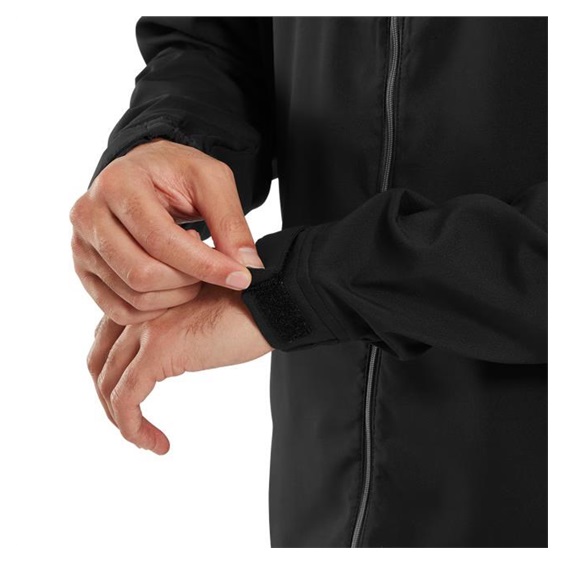 FootJoy Full-Zip Zephyr Windshirt Herrenjacke, schwarz