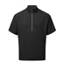 FootJoy Zephyr Short Sleeve Windshirt Herrenjacke, schwarz