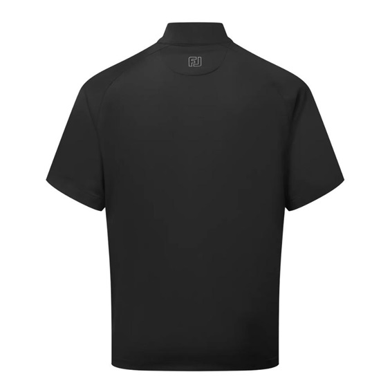 FootJoy Zephyr Short Sleeve Windshirt Herrenjacke, schwarz