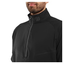FootJoy Zephyr Short Sleeve Windshirt Herrenjacke, schwarz