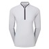 FootJoy 1/4-Zip LS Sun Protection Damen Poloshirt, weiss