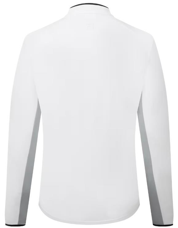 FootJoy 1/4-Zip LS Sun Protection Damen Poloshirt, weiss