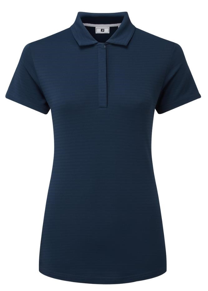 FootJoy Jacquard SS Shirt Damen Poloshirt, dunkelblau