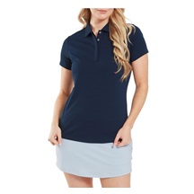 FootJoy Jacquard SS Shirt Damen Poloshirt, dunkelblau