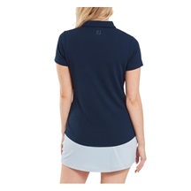FootJoy Jacquard SS Shirt Damen Poloshirt, dunkelblau