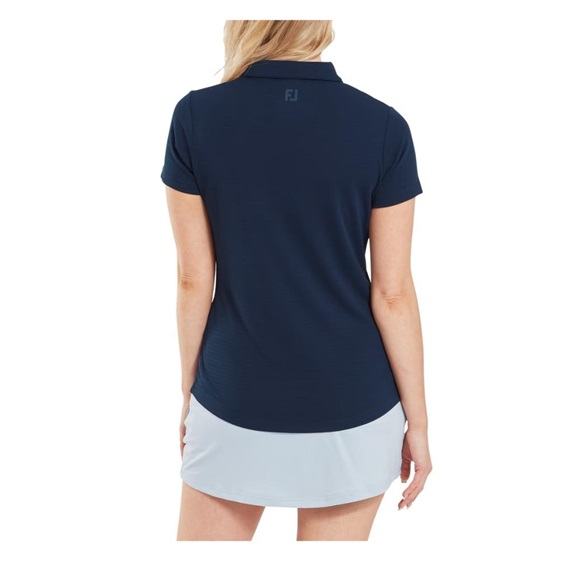 FootJoy Jacquard SS Shirt Damen Poloshirt, dunkelblau