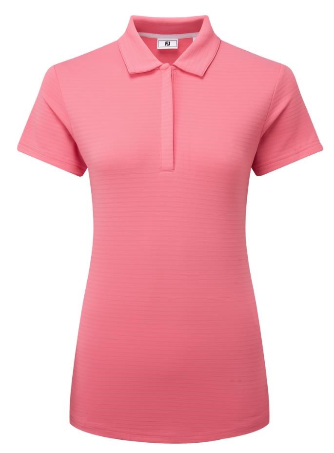 FootJoy Jacquard SS Shirt Damen Poloshirt, rosa