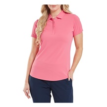 FootJoy Jacquard SS Shirt Damen Poloshirt, rosa