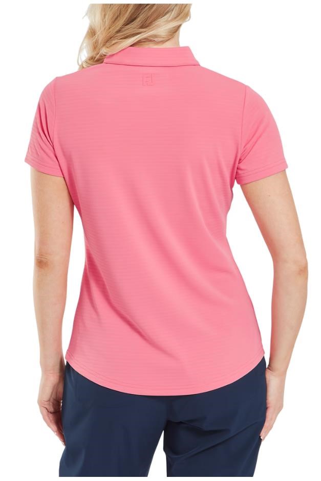 FootJoy Jacquard SS Shirt Damen Poloshirt, rosa