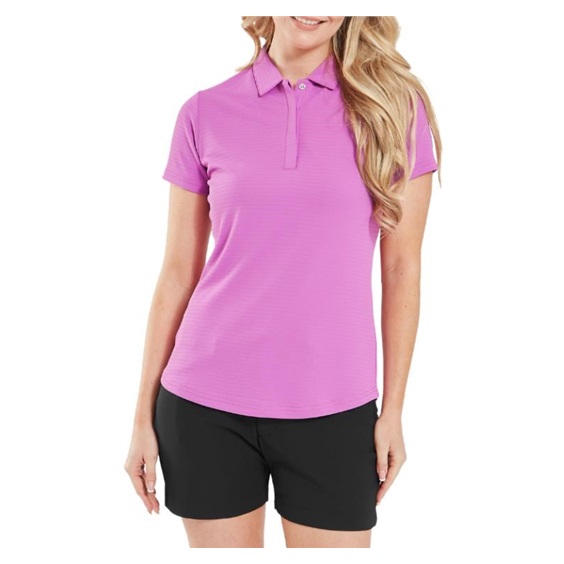 FootJoy Jacquard SS Shirt Damen Poloshirt, rosa