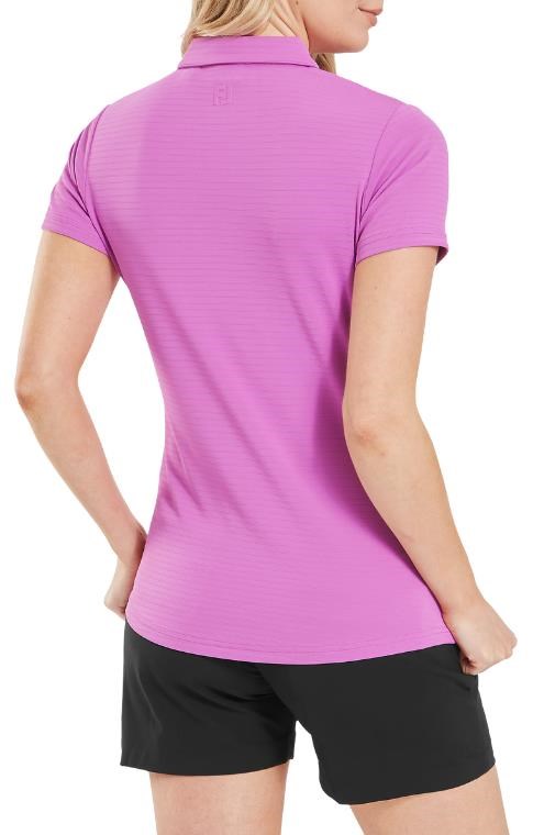 FootJoy Jacquard SS Shirt Damen Poloshirt, rosa