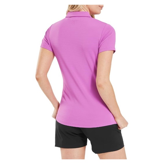FootJoy Jacquard SS Shirt Damen Poloshirt, rosa