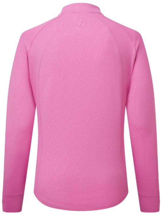 FootJoy Embossed Full-Zip Midlayer Damen Sweatshirt, rosa