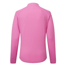FootJoy Embossed Full-Zip Midlayer Damen Sweatshirt, rosa