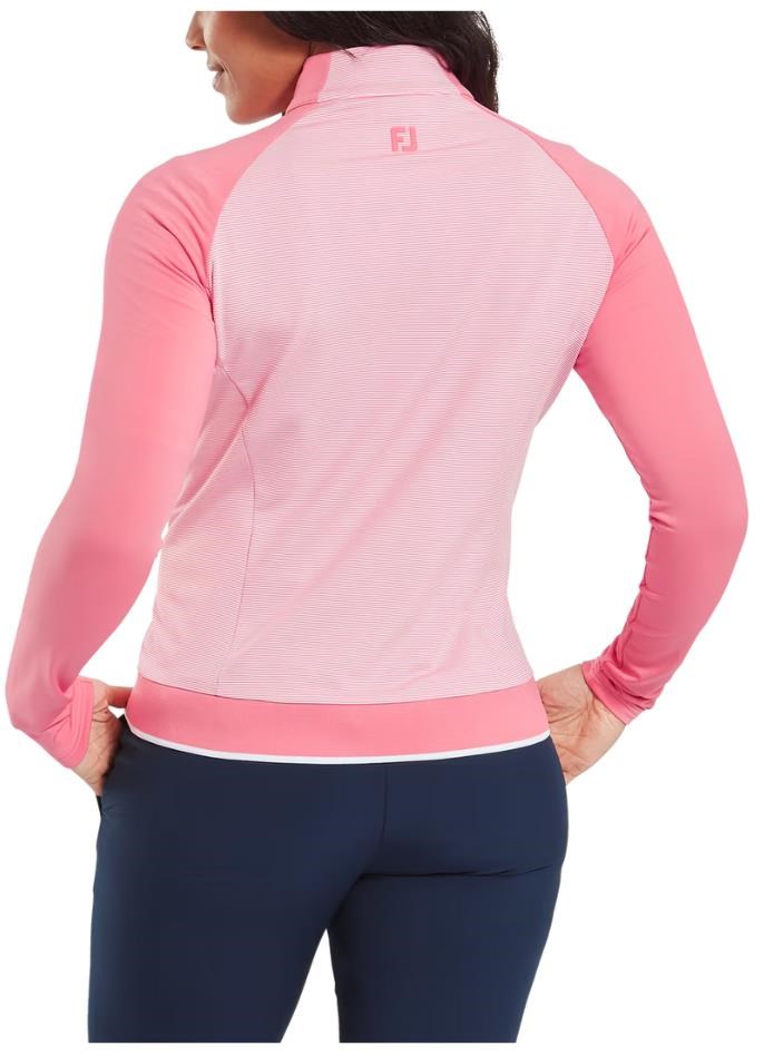 FootJoy 1/4-Zip Midlayer Damen Sweatshirt, rosa