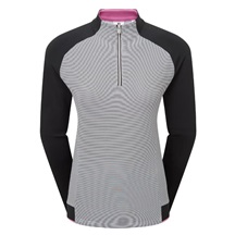 FootJoy 1/4-Zip Midlayer Damen Sweatshirt, schwarz