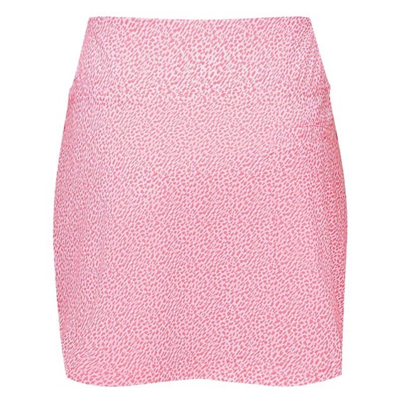 FootJoy Aerial Performance Knit Golfrock, pink lemonade animal print