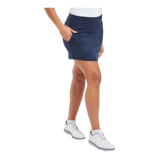 FootJoy Aerial Performance Knit Golfrock, navy animal print