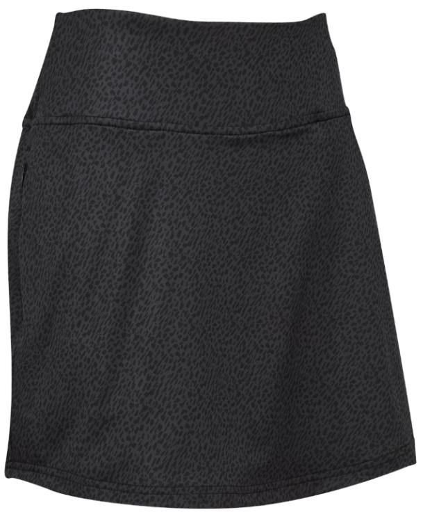 FootJoy Aerial Performance Knit Golfrock, black animal print