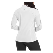 FootJoy TempoSeries Full-Zip Damen Regenjacke, weiss/grau