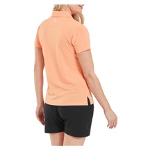 FootJoy Stretch Pique Solid Damen Poloshirt, papaya