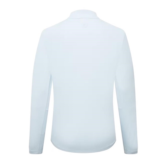 FootJoy Full-Zip Debossed Midlayer Damen Sweatshirt, skyway