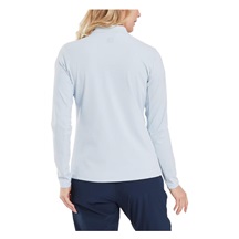 FootJoy Full-Zip Debossed Midlayer Damen Sweatshirt, skyway