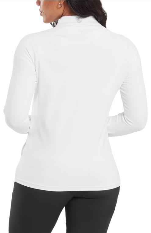 FootJoy Half-Zip Midlayer Damen Sweatshirt, weiss