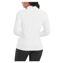 FootJoy Half-Zip Midlayer Damen Sweatshirt, weiss