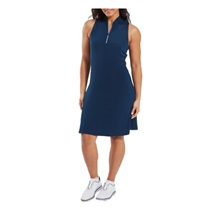 FootJoy 1/4-Zip Sleeveless Damen Golfkleid, dunkelblau