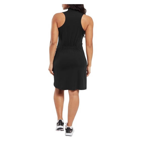 FootJoy 1/4-Zip Sleeveless Damen Golfkleid, schwarz