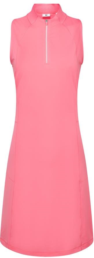 FootJoy 1/4-Zip Sleeveless Damen Golfkleid, rosa