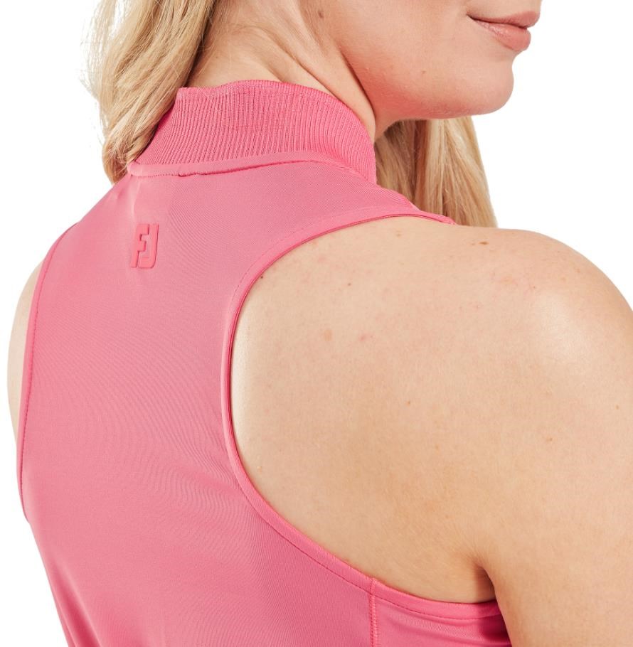 FootJoy 1/4-Zip Sleeveless Damen Golfkleid, rosa
