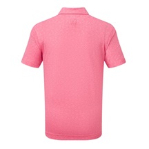 FootJoy Painted Floral Lisle Junior Poloshirt, rosa