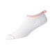 FootJoy Pom Pom Damen Golfsocken, 1Paar, weiss