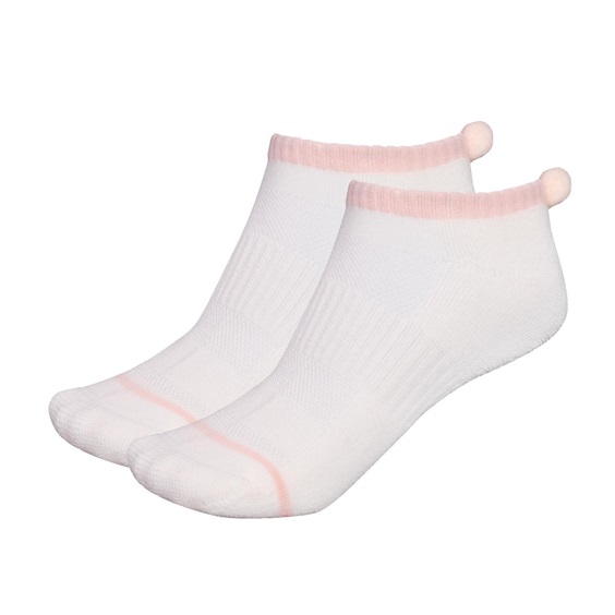 FootJoy ProDry Pom-Pom Damen Golfsocken, 1Paar, weiss