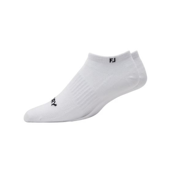 FootJoy ProDry Lightweight Roll Damen Socken, 1Paar, weiss