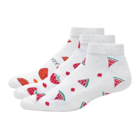 FootJoy ComfortSof Sportlet Fruit Damen Golfsocken, 3Paar