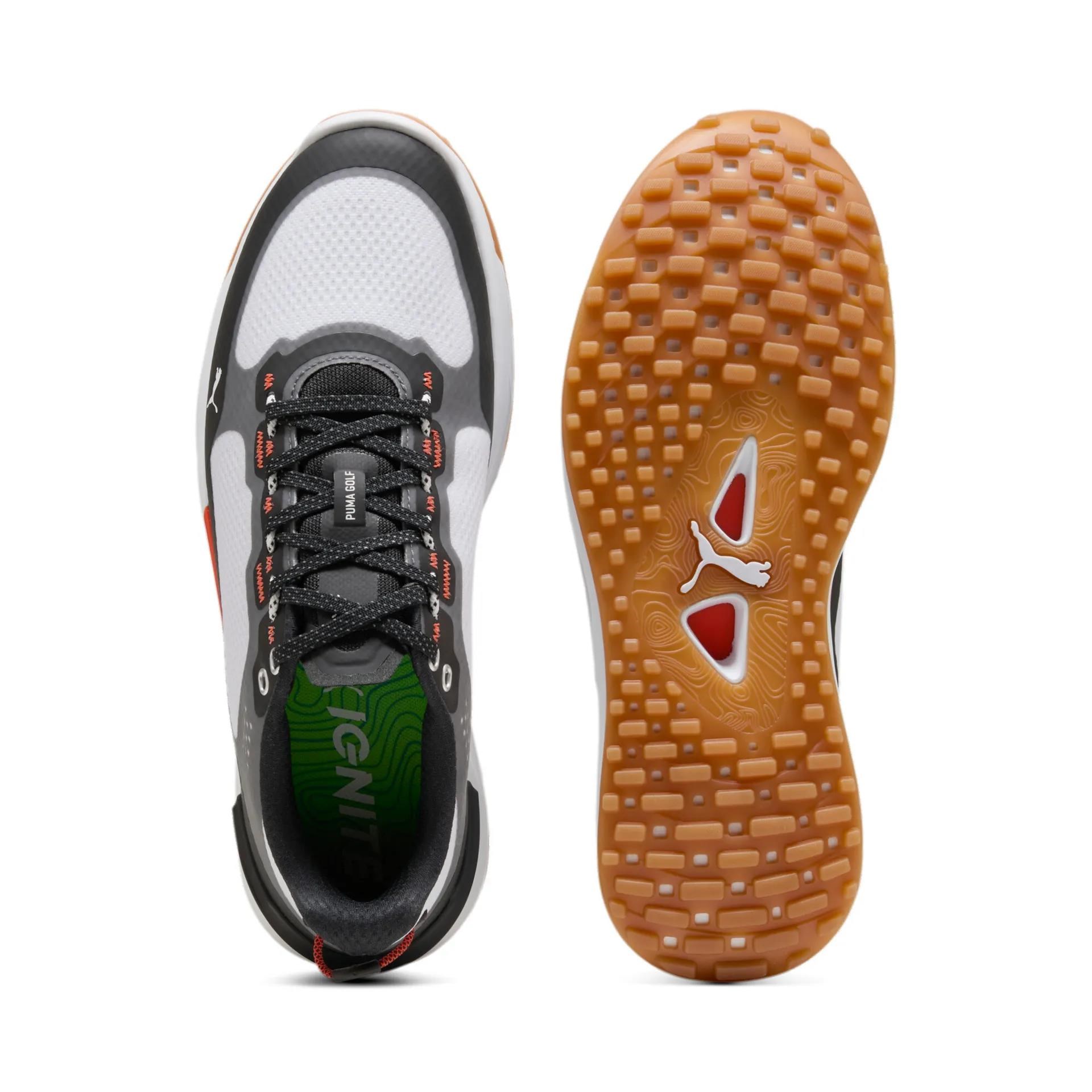 Puma Ignite Elevate X Herren Golfschuhe, weiss/schwarz