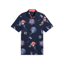 Puma MATTR Dahlia Herren Poloshirt, deep navy/blue horizon