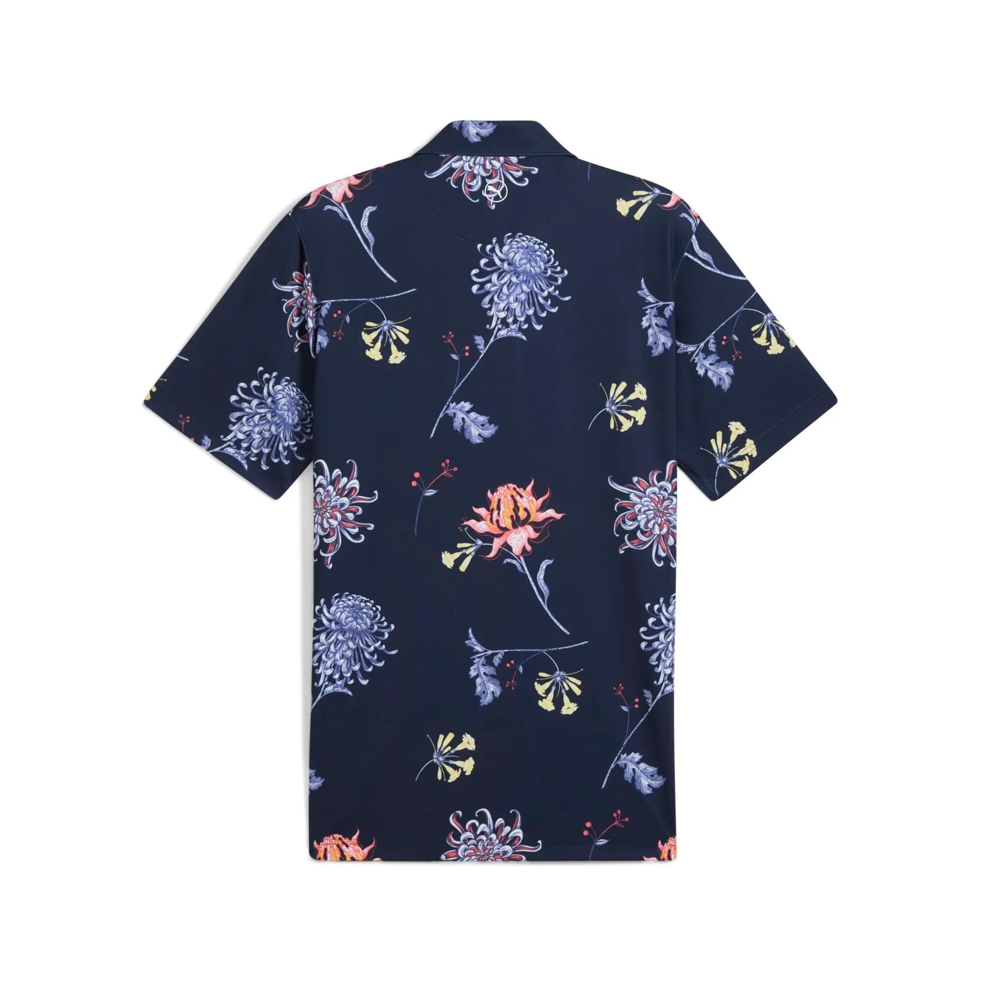 Puma MATTR Dahlia Herren Poloshirt, deep navy/blue horizon
