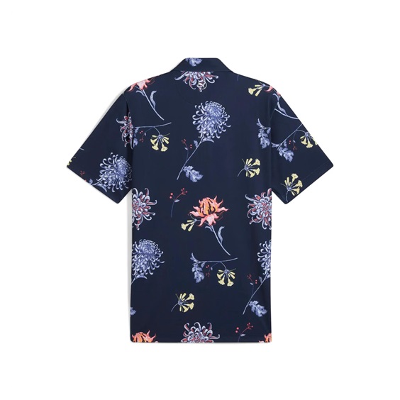 Puma MATTR Dahlia Herren Poloshirt, deep navy/blue horizon