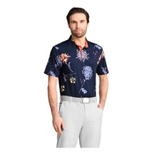 Puma MATTR Dahlia Herren Poloshirt, deep navy/blue horizon