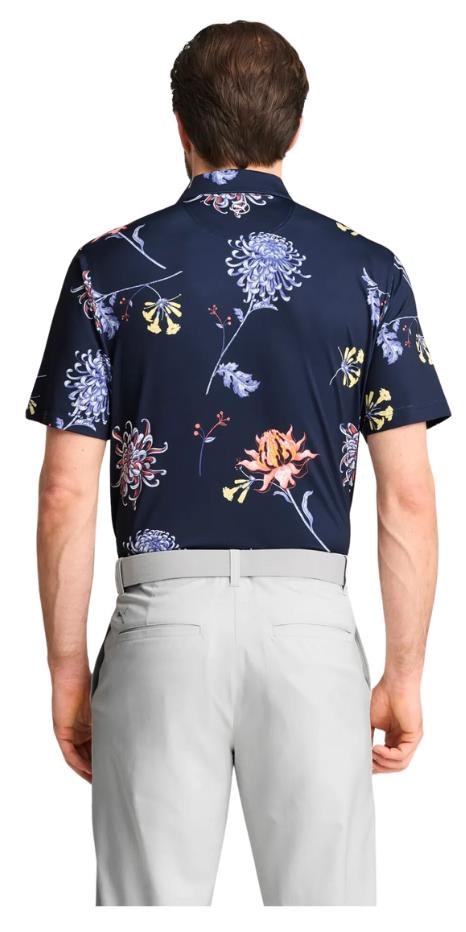 Puma MATTR Dahlia Herren Poloshirt, deep navy/blue horizon