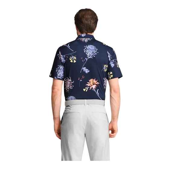Puma MATTR Dahlia Herren Poloshirt, deep navy/blue horizon