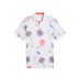 Puma MATTR Dahlia Herren Poloshirt, white glow/peach frost
