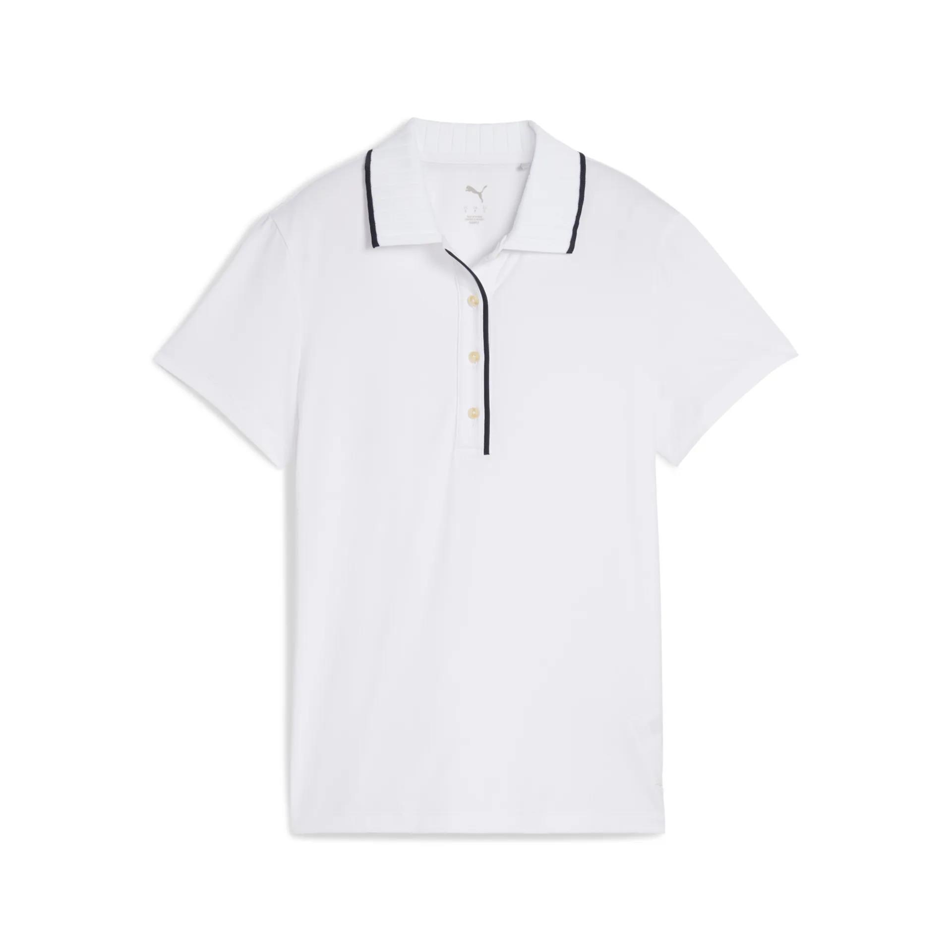 Puma Cloudspun Bridges Damen Poloshirt, weiss