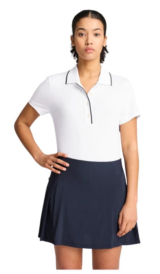 Puma Cloudspun Bridges Damen Poloshirt, weiss