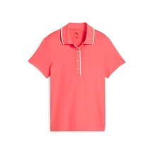 Puma Cloudspun Bridges Damen Poloshirt, peach frost